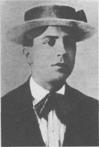 Carlos Gardel en 1908