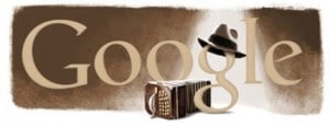 11 décembre - Hommage Google à Carlos Gardel