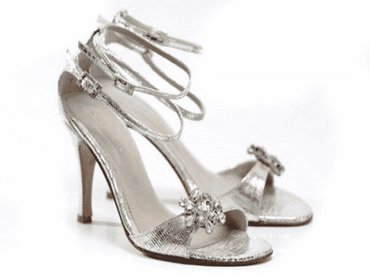 gretaflora chaussures mariage femmes evita argent