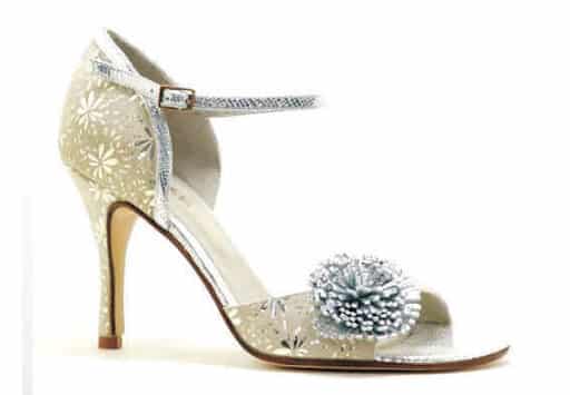gretaflora chaussures tango femmes rosaura argent or