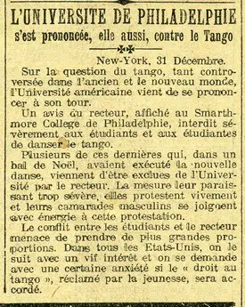 pape francois journal philadelphie interdiction tango