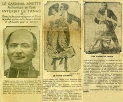 pape tango eglise amette interdiction 1914